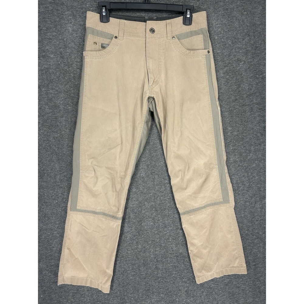 Kuhl Pants Mens 30x28 (tag 30x30) light Brown‎ Radikl Climbing Outdoor Hiking